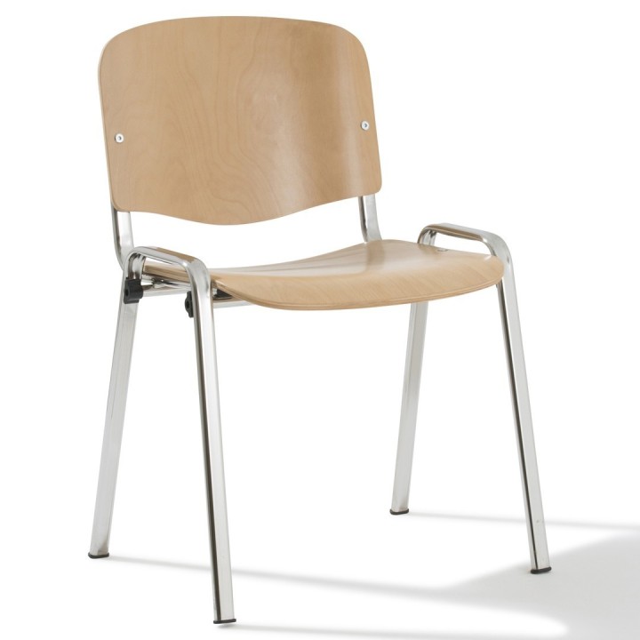 Chaise en bois 4 pieds Porto wood