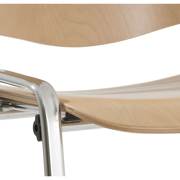Chaise en bois 4 pieds Porto wood