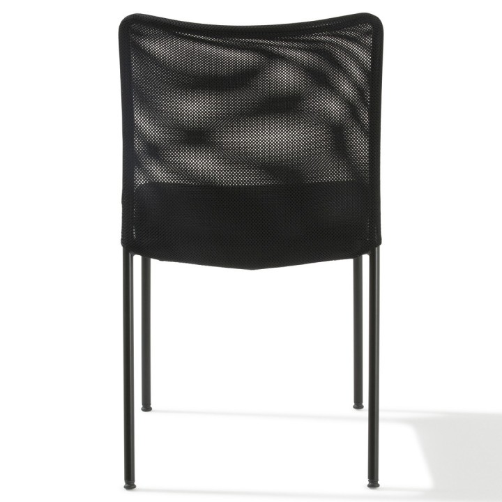 Chaise visiteur FARO 4 pieds, Revêtement Tissu - Gosto