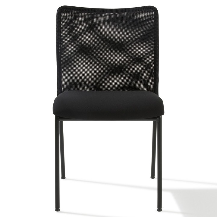 Chaise visiteur FARO 4 pieds, Revêtement Tissu - Gosto