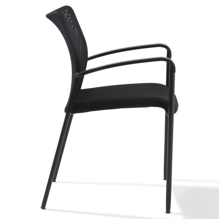 Chaise visiteur avec accoudoirs FARO| Chaise de bureau, chaise réunion