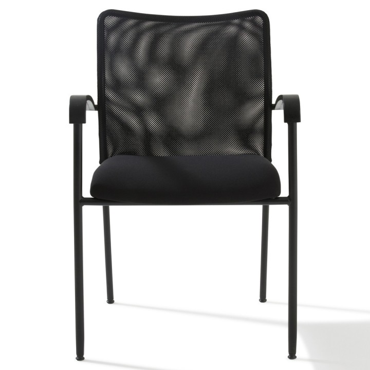 Chaise visiteur avec accoudoirs FARO| Chaise de bureau, chaise réunion