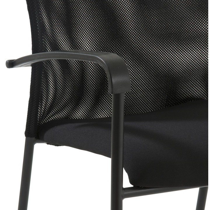 Chaise visiteur avec accoudoirs FARO| Chaise de bureau, chaise réunion