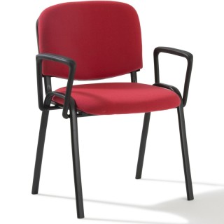 Chaise de conférence Porto avec accoudoirs