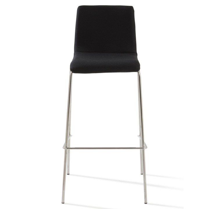 Tabouret haut avec dossier "Louise" - Mobilier de Bureau-Gosto