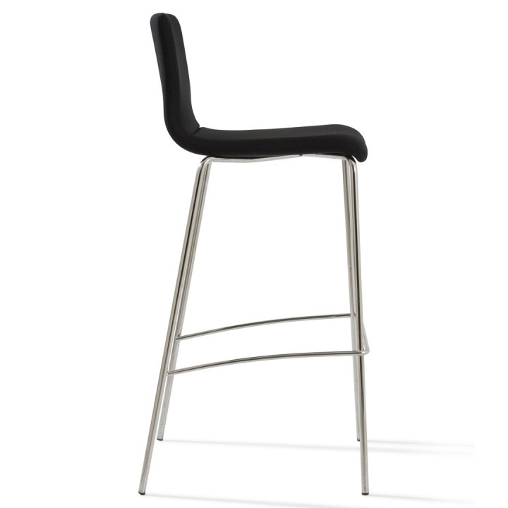 Tabouret haut avec dossier "Louise" - Mobilier de Bureau-Gosto