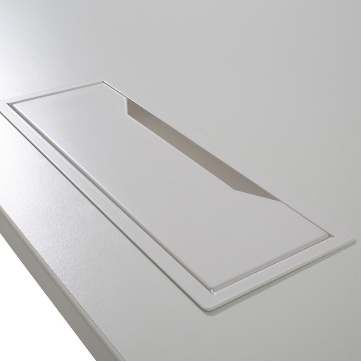 Bureau d'angle Blanc Actea  - Gosto