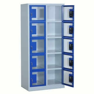 Vestiaires consignes 10 cases fermeture monnayeur-Gosto