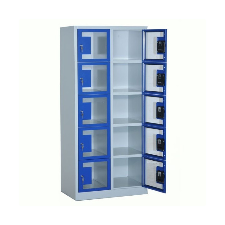 Vestiaires consignes 10 cases fermeture monnayeur-Gosto