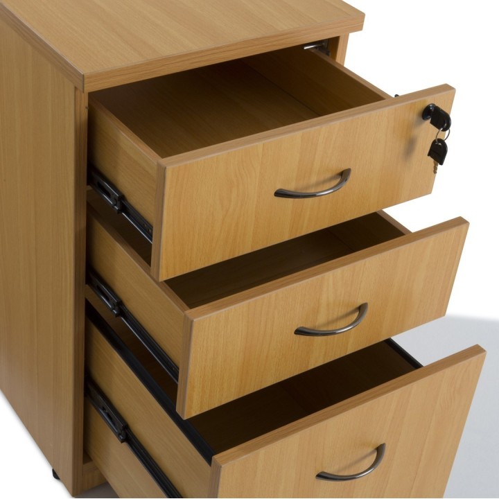 Bureau en Bois et caisson Bureau - gamme panneau - Gosto