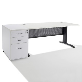 Bureau avec rangement en Bois Electra - Gosto