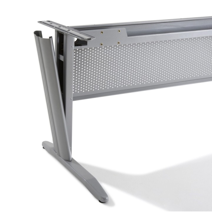 Bureau d'angle Electra - caisson métallique - Gosto