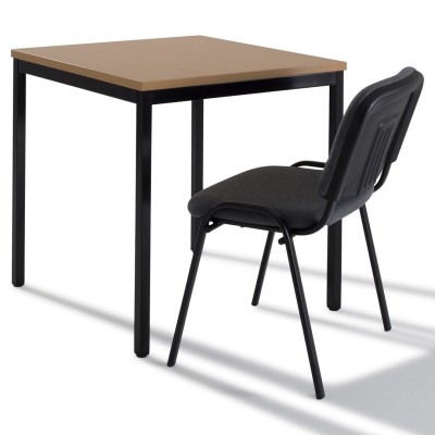 Table carrée modulable 70x70 cm