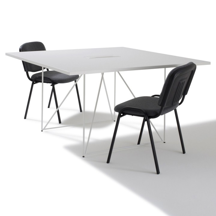 Table de réunion - Carrée L130xP130cm - Gosto