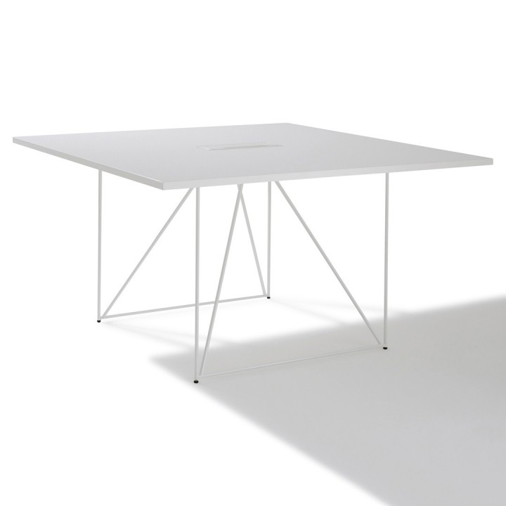 Table de réunion - Carrée L130xP130cm - Gosto