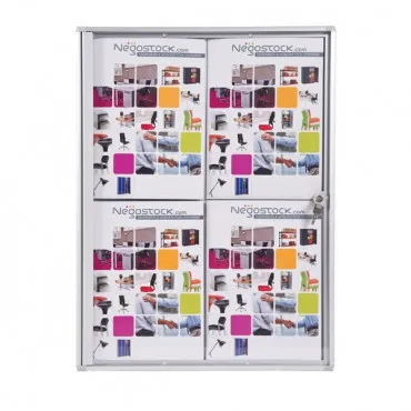 Vitrine d'affichage 4 feuilles A4