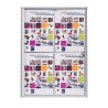 Vitrine d'affichage 4 feuilles A4
