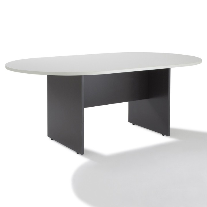 Table de réunion ovale, piètement bois - Gosto