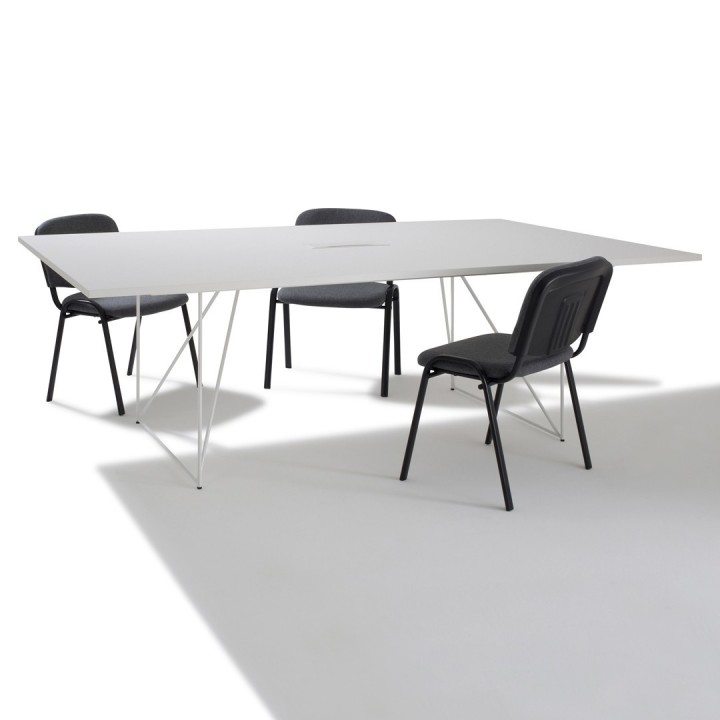 Table de réunion rectangulaire ARCHI 8 à  10 personnes