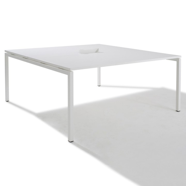 Table de réunion 6 personnes Sierra L140 x P164 cm