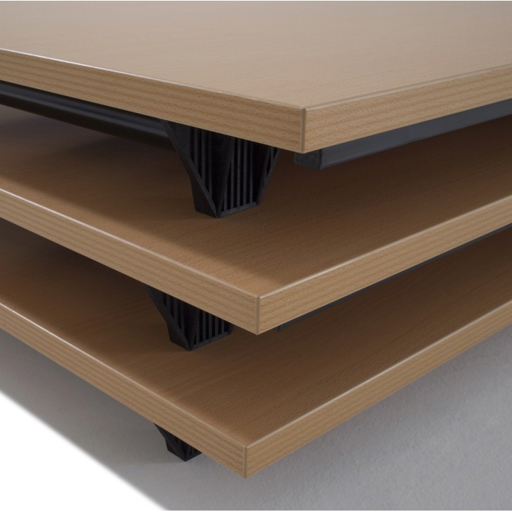 Table bureau pliante modulable L140xP70, Table rectangulaire-Gosto