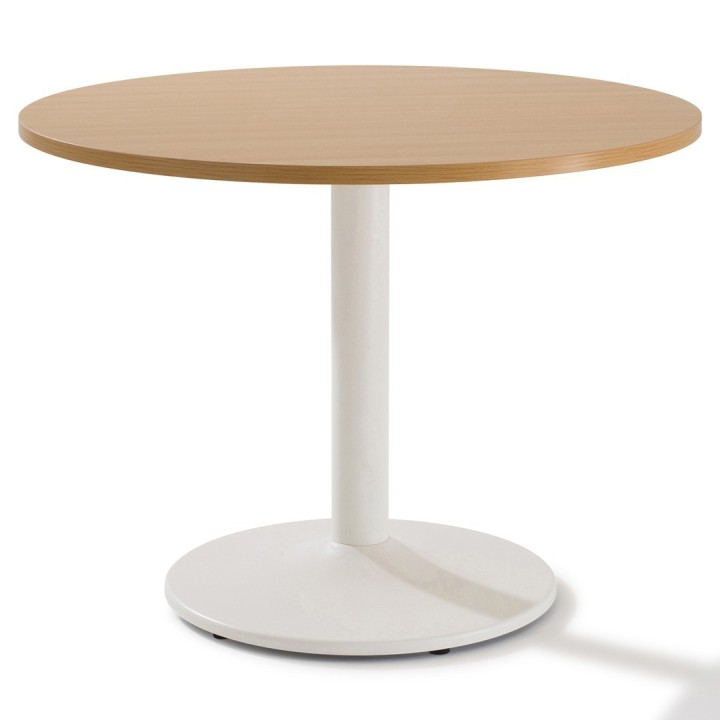 Table de réunion tulipe avec piètement tulipe noir - Gosto