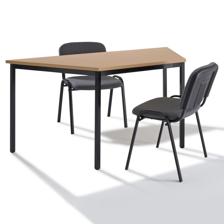 Table de bureau modulaire trapézoïdale 160x80x80cm - Gosto