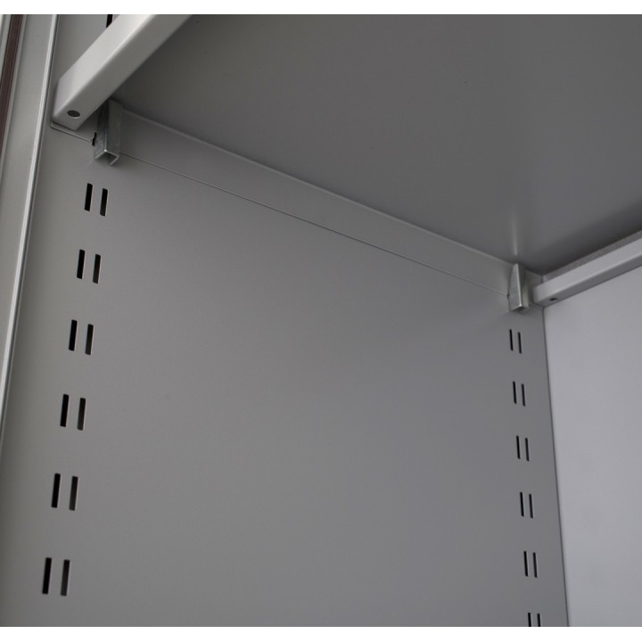 Armoire à rideaux monobloc H195cm - Mobilier de Bureau-Gosto