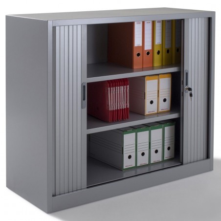 Armoire à rideaux, monobloc, H105xL120xP46 cm