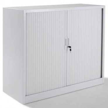 Armoire à rideaux- monobloc - H135xL120xP46cm