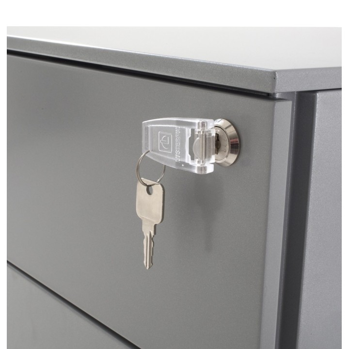 Caisson métallique de bureau, 3 Tiroirs, hIsto - Gosto