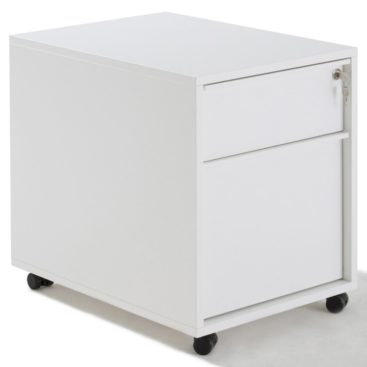 Caisson de bureau à roulettes - bois- Sierra Gosto