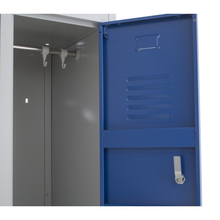 Vestiaire double métallique 4 personnes biplace | Gosto