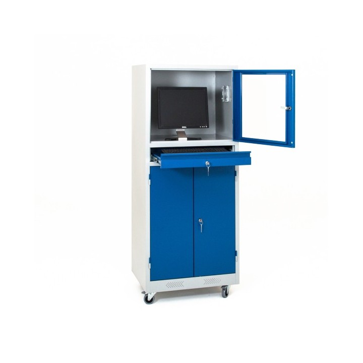 Armoire informatique sur roulettes - Gosto