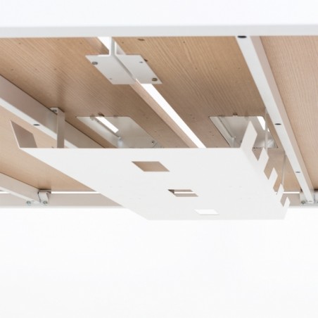 Bench de 6 bureaux pour open space- Gamme Sierra