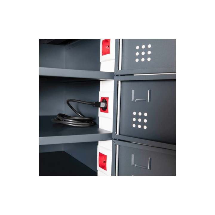 Armoire multicases sécurisée pour ordinateurs portables 10 casiers- Gosto