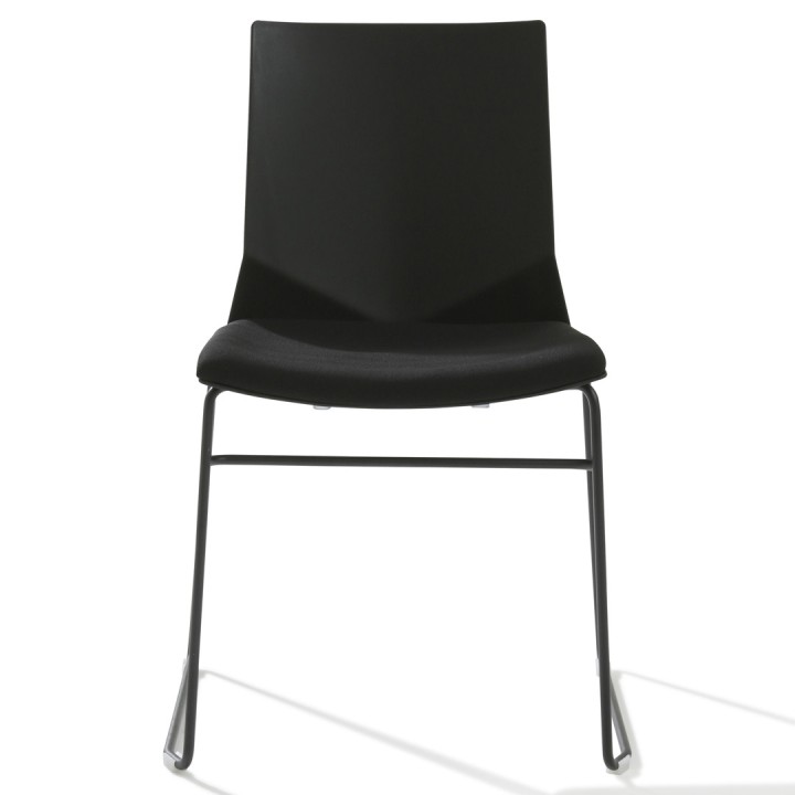 Chaise de bureau Hella piétement luge - GOSTO