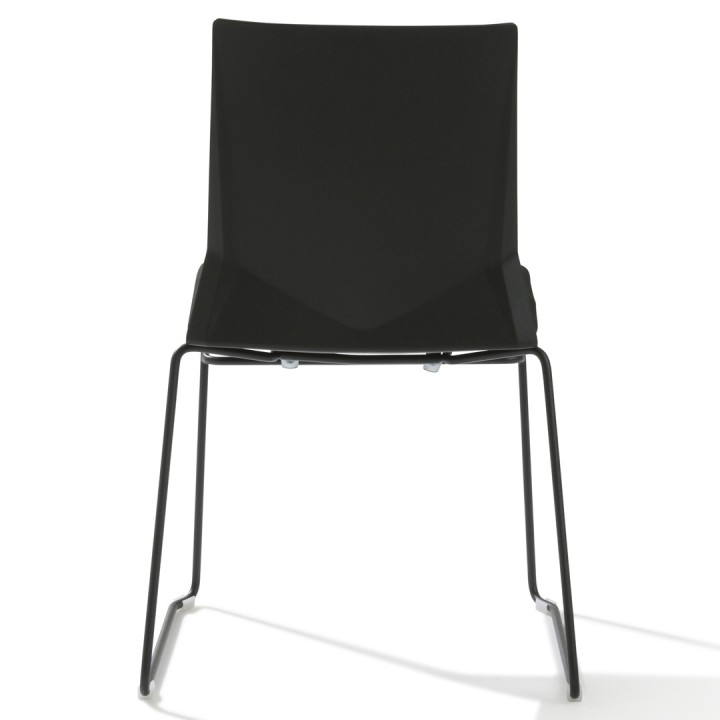 Chaise de bureau Hella piétement luge - GOSTO