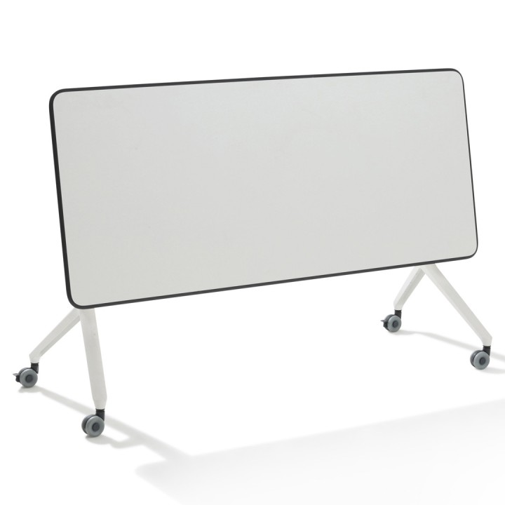 Table bureau pliante sur roulette Nomade - GOSTO