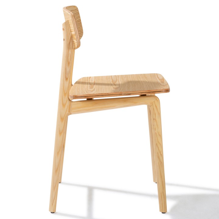 Chaise 4 pieds en bois Boni | GOSTO