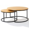 Table basse ronde gigogne CHOC et CHIC
