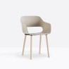 Chaise coque 4 pieds Babila 2755