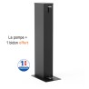 Borne Distributeur de gel hydroalcoolique à pédale