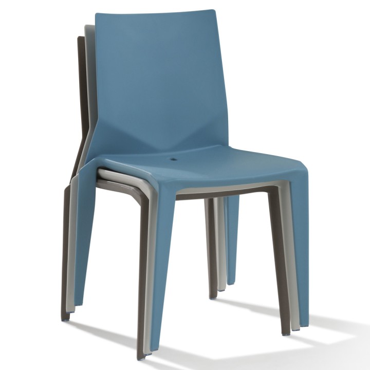 Chaise en polypropylène 4 pieds Hella- GOSTO