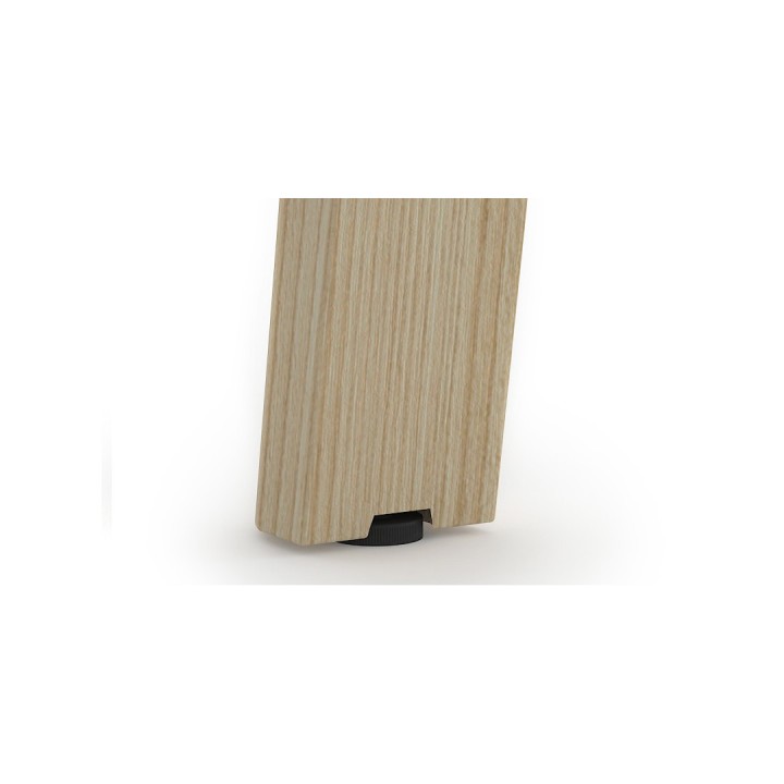 Bench de 4 bureaux pour open space - Gamme cosy wood.