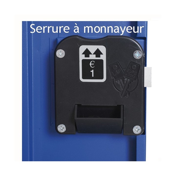 Casier vestiaire consigne a monnayeur 15 cases | GOSTO