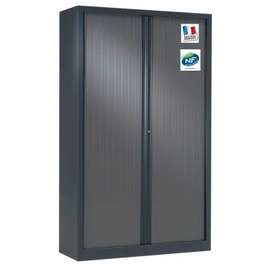 Armoire à Rideaux métallique H198xL120xP43 cm non Feu Vinco