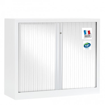 Armoire à Rideaux métallique H100xL120xP43 cm non Feu Vinco