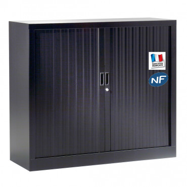Armoire à Rideaux métallique H100xL120xP43 cm Francaise Vinco