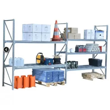 Rayonnage mi-lourd acier galvanisé 670 Kg